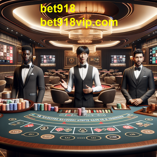 A Experiência do Cassino ao Vivo no Bet918